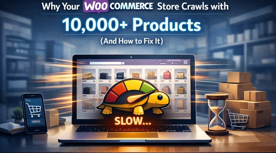 Why Your WooCommerce Store Crawls with 10,000+ Products (And How to Fix It)